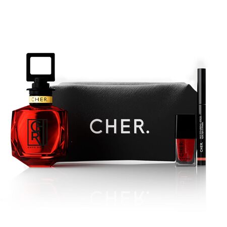 Onyx Rouge EDP 100ml + Esmalte Red Velvet + Multitasking Stick Bronce + Neceser