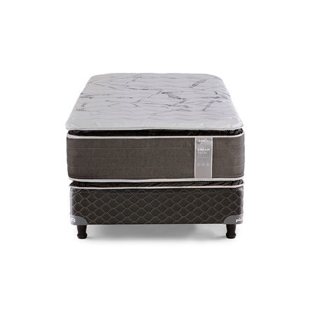 Sommier y Colchón Piero Dream Tech Resortes 190x80