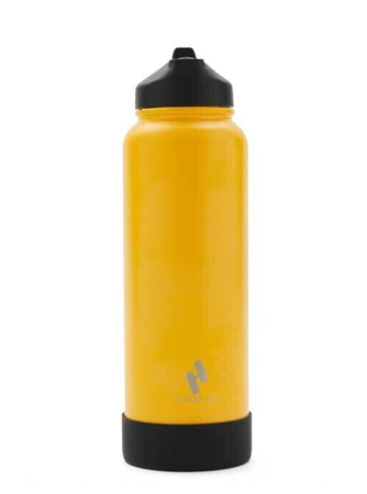 Botella Termica Hydra Go Acero Inoxidable 1000Ml - Amarillo/Negro