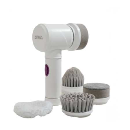 Cepillo Electrico Atma Limpia Prendas y Zapatillas 94LZ1223P