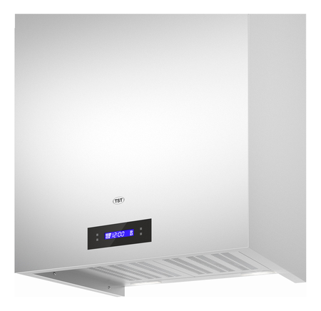 Campana De Cocina De Pared Kuba 90 Cm Tst Acero Inoxidable Plateado
