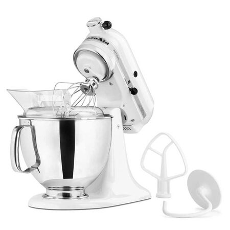 Batidora Kitchenaid Artisan Blanca 4,8lt 300w 10 Velocidades