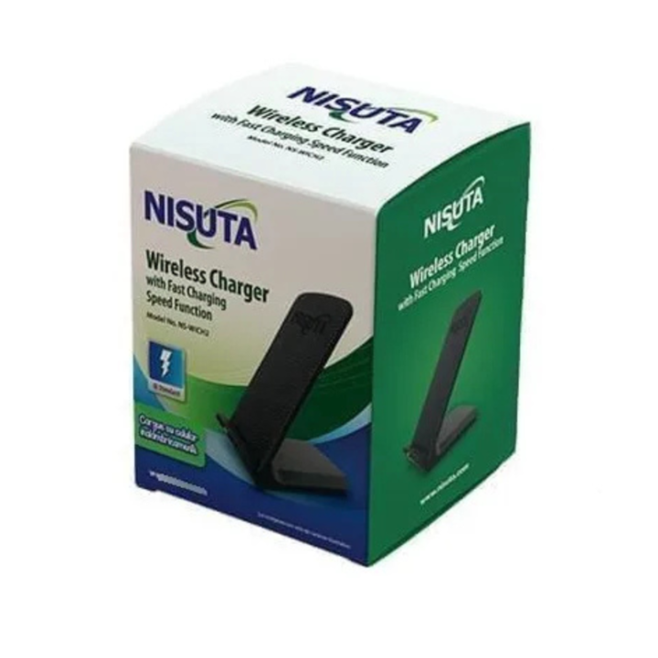 CARGADOR NISUTA INALAMBRICO CON CARGA RAPIDA (C:NEGRO NSWICH2) - Vista 3