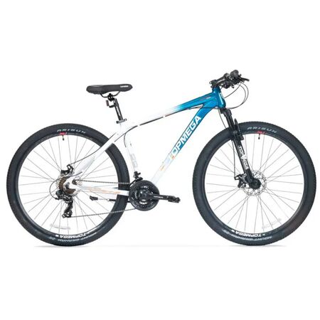 Bicicleta Mountain Bike Topmega Sunshine R29 21v Shimano Talle M Blanca