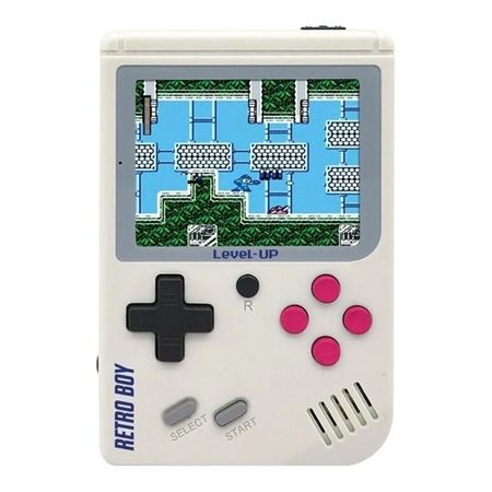 Consola Portatil 8 Bits Retroboy Family Super Mario 168 En 1 - Blanco