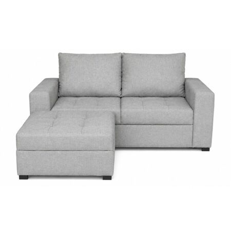 SILLON VENECIA DOS CUERPOS GRIS