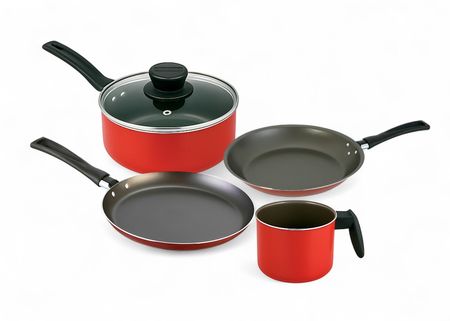 Set de Sartenes Cacerola y Hervidor 4 Pzs Oliveira Exclusive