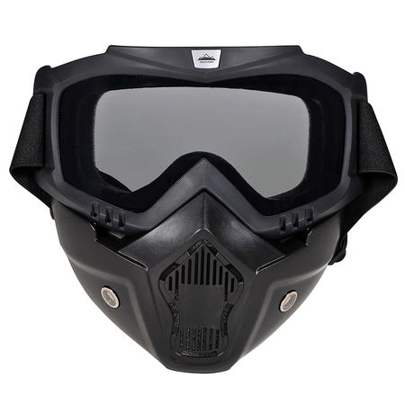 Antiparra Mascara Para Casco Abierto Gadnic