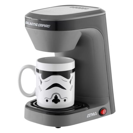 Cafetera Eléctrica ATMA Disney Star Wars Color Gris CAAT1181SWP