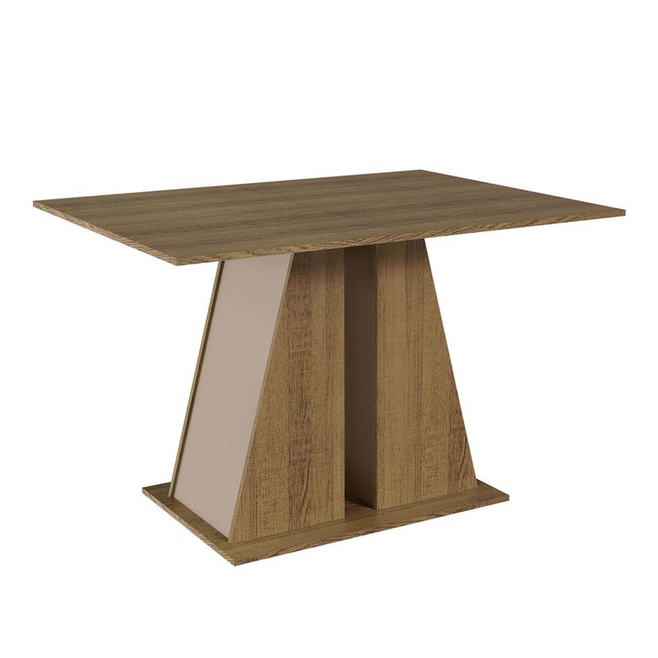 Mesa De Comedor Rectangular Madesa 4 Puestos - Vista 2