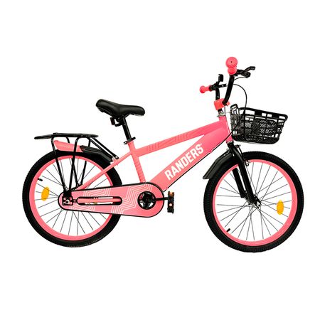 Bicicleta Infantil Randers 20p Acero Reforzado Rosa Bke-221-F