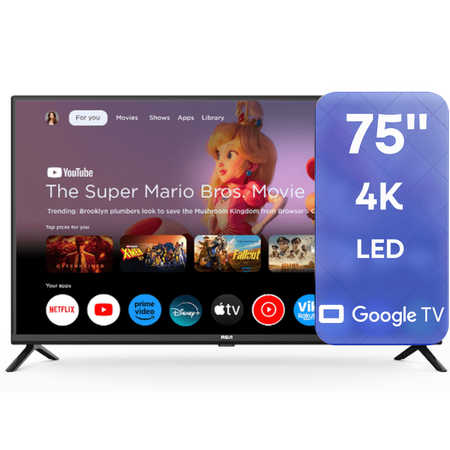Smart Tv Rca 75 4k Google Tv G75P7UHD