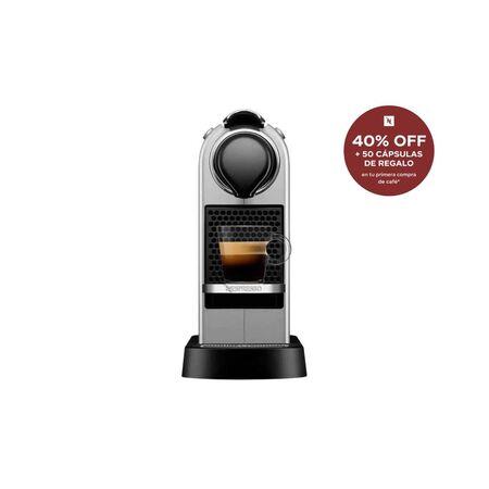 Cafetera Nespresso Citiz Silver C113-AR-SI-NE2