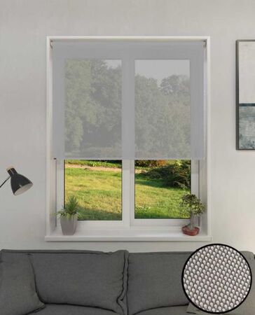 CORTINA ROLLER SUN SCREEN 5% - GRIS 2.00 X 2.20