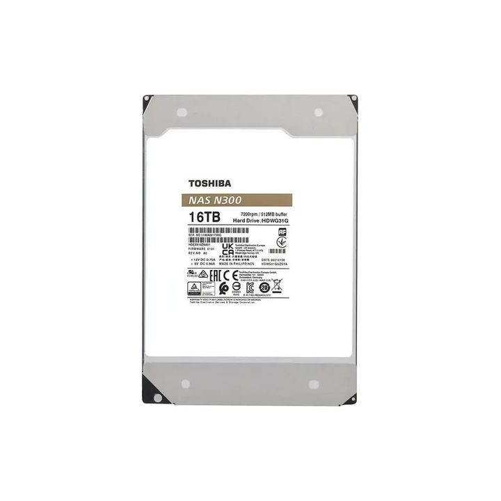 Disco Interno Toshiba N300 Hdwg31gxzsta 16tb Hdd Plateado Plateado - Vista 4