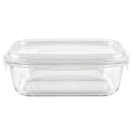 Hermético Taper Vidrio Rectangular 1510 Ml - Rigolleau