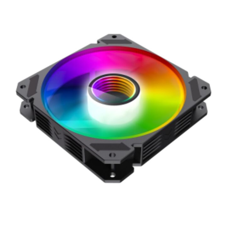 Fan Gamemax Para Gabinete Vista BK PWM FN12A-C8I ARGB - Vista 6