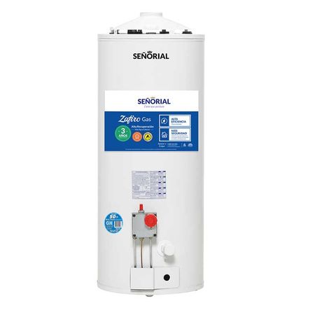 Termotanque a Gas Señorial 50 Lt TSZP-50 Conexión Superior-Inferior