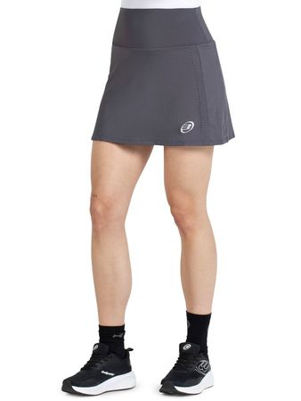 Pollera Bullpadel Orson Mujer Padel Gris