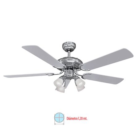 Ventilador De Techo Liliana Vthm415 Madera