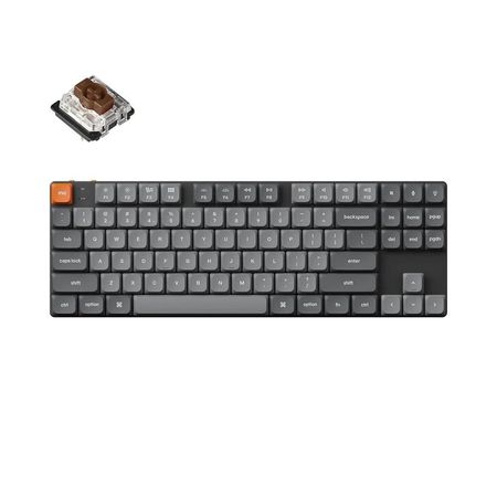 Teclado Mecánico Keychron K1 Max RGB Hot Swap Marrón