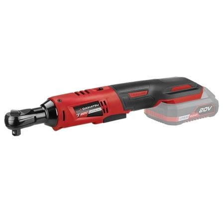 Llave cricket Inalambrica 20v 250 RPM 60Nm DAIHATSU sin bateria sin cargador