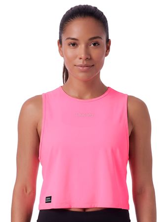 Musculosa Saucony Triumph Crop Mujer Running Rosa