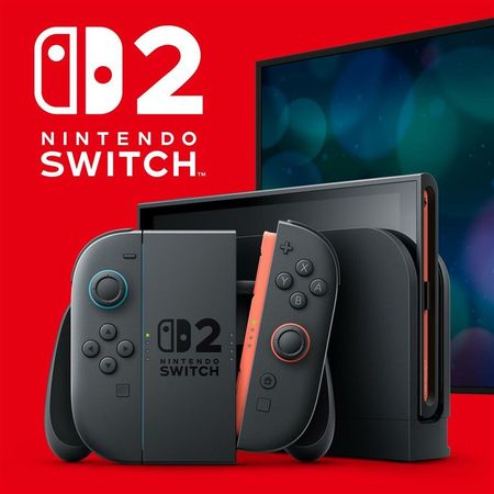 Consola Switch 2 Core 256GB portátil y de sobremesa con controles desmontables