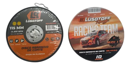 Discos De Corte Lusqtoff Dal1151210 115 X 1.2mm X10 Unidades