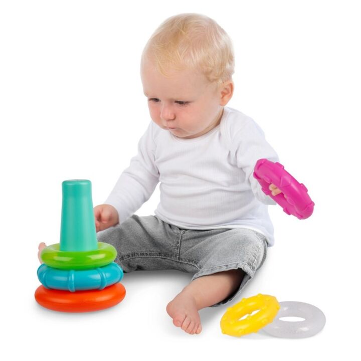 Juguete didáctico Sort and Stack Tower Playgro - Vista 2