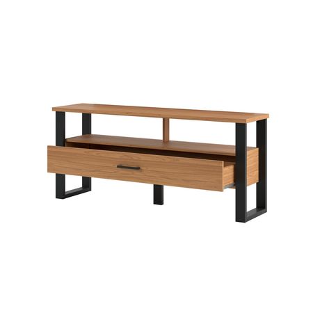 Mueble Rack TV 140 CM MDF con 2 cajones y estante Mix Match