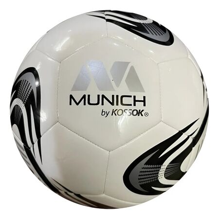 Pelota Fiji Munich Futsal Medio Pique Camara Butilo Training Blanco 4