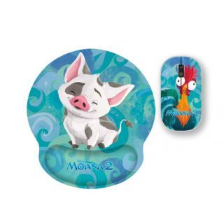 Combo Mouse y Pad XTECH Edición Moana XTM-DKT4MO