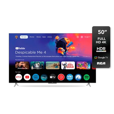 Smart TV 50" Led Bluetooth RCA Google 4K