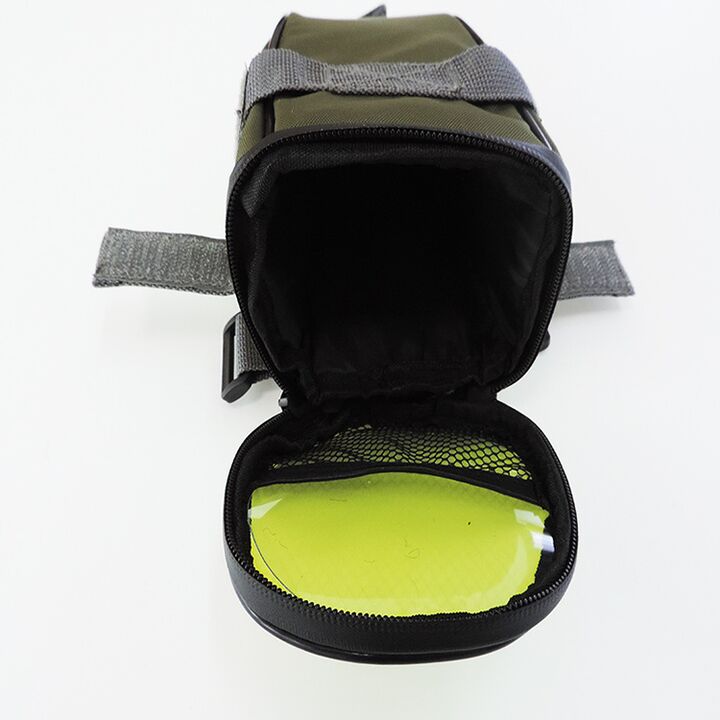 Bolso Para Bicicleta Verde Y Negro - Vista 1
