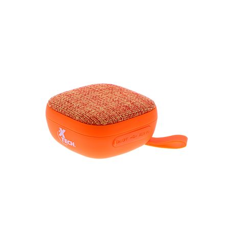 Parlante Mini X-Tech Yes con Bluetooth Naranja