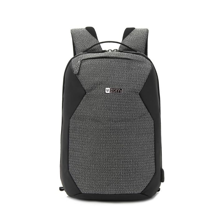Mochila Porta Notebook Negro 15.6'' Negro y Gris - Vista 1