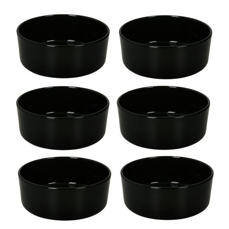 Set x 6 Bowl 15 cm Compotera Recipiente Pocerlana Nordik 