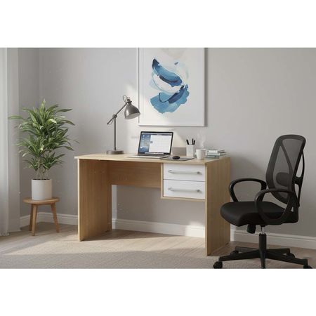 Escritorio Estilo Nordico con Cajones Mesina 110 CM