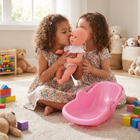 Bebe Cariñito con huevito carrier 40cm (539)