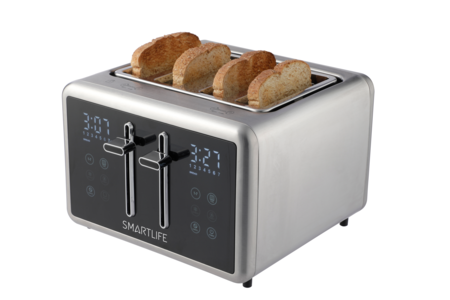 Tostadora Digital Smartlife TOD1520 4 Panes 1700 Watts