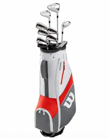 Set Completo Palos Golf Wilson Dama Grafito