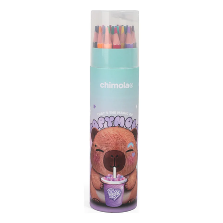 Chimola Set De Lapices X24 Capymola St62 Capybara