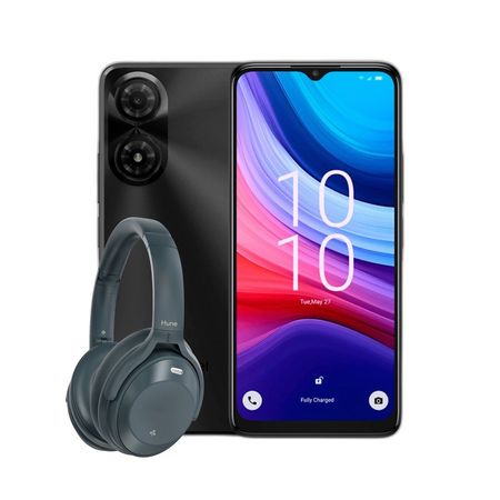 Combo Alcatel A31 Pro 3+64GB Gris + Auricular Hune Vincha ANC