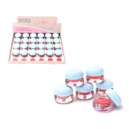 Sombra y Labial Cremoso Skora Beauty