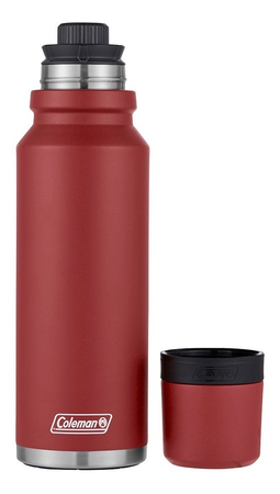 Termo Coleman Acero Inoxidable 1,2 Litros Pico Matero Negro