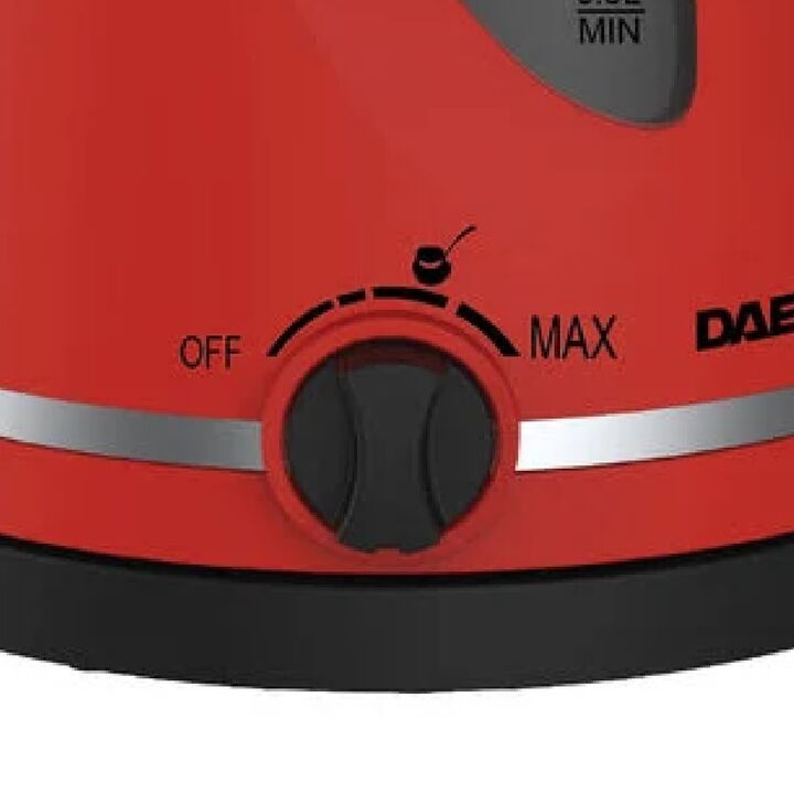 PAVA ELECTRICA DAEWOO DEK1312 2200 WTS 1.7 LTS CON CORTE MATE ROJA - Vista 2