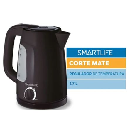 PAVA ELECTRICA SMARTLIFE EK1714B BLACK 1.7 LTS - 4604888