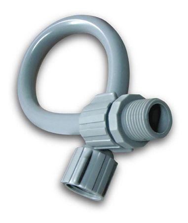 Flexible Regular De Pvc Gris 50cm Medio Giro