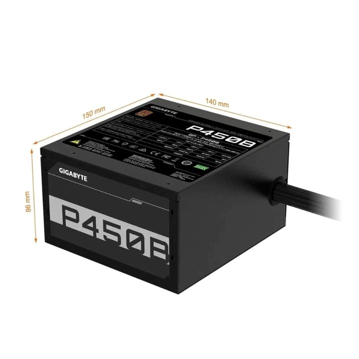 FUENTE GIGABYTE P450B (C:NEGRO) - Vista 2